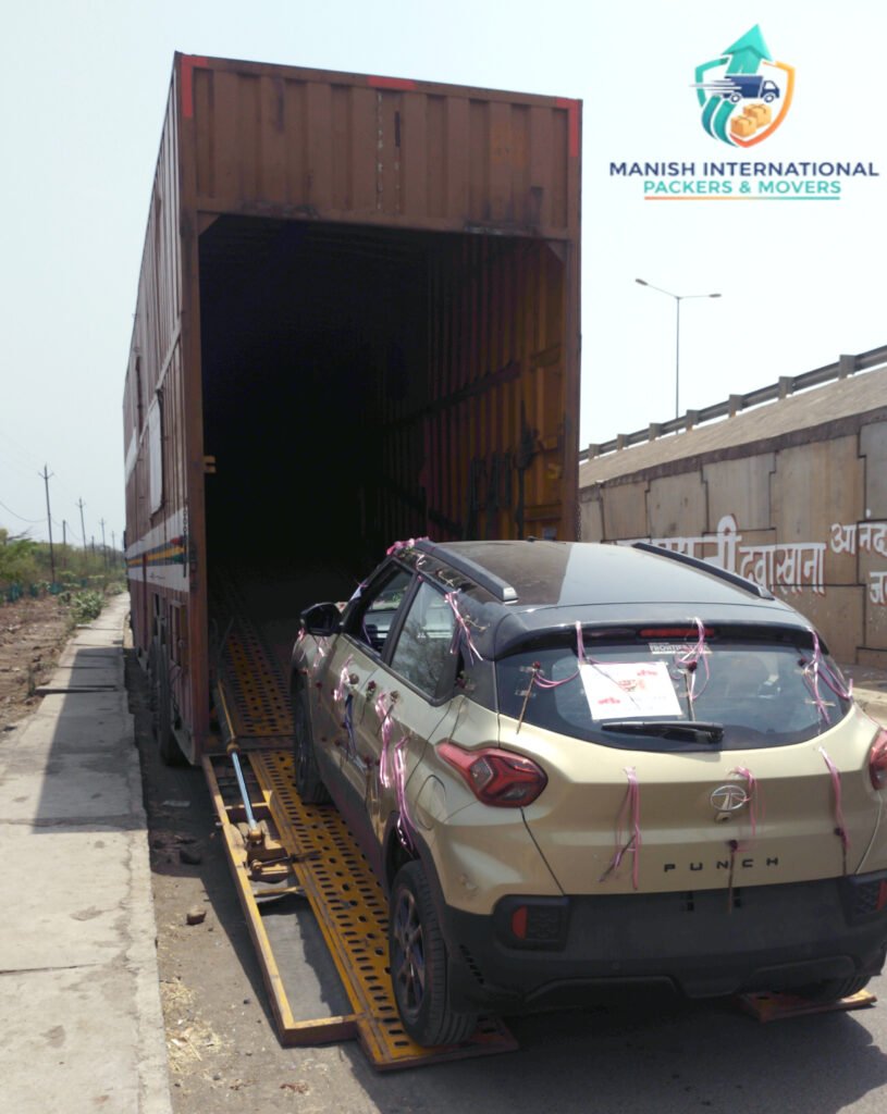 Vehicle Transportation Service 2 Manish International Packers And Movers car transportation